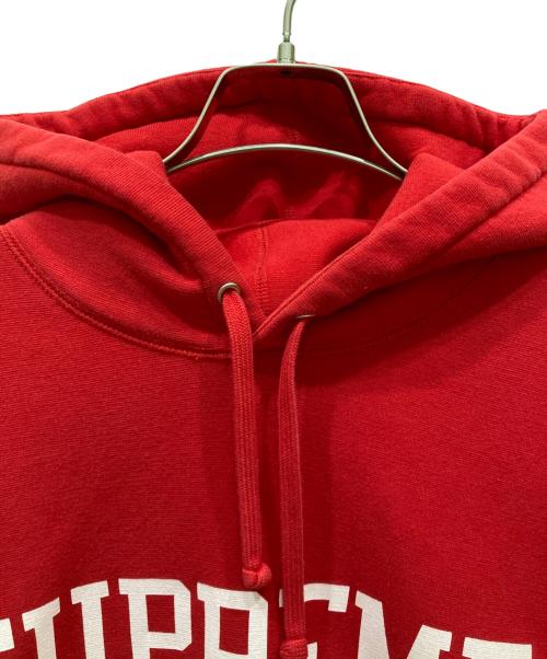 SUPREME（シュプリーム）Supreme (シュプリーム) Varsity Hooded Sweatshirt レッド サイズ:SIZE Lの古着・服飾アイテム