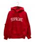 Supreme（シュプリーム）の古着「Varsity Hooded Sweatshirt」｜レッド