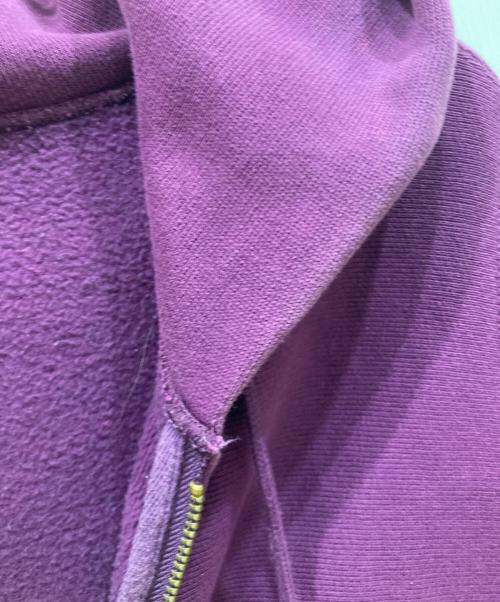 Champion（チャンピオン）Champion (チャンピオン) ジップパーカー パープル サイズ:Sの古着・服飾アイテム