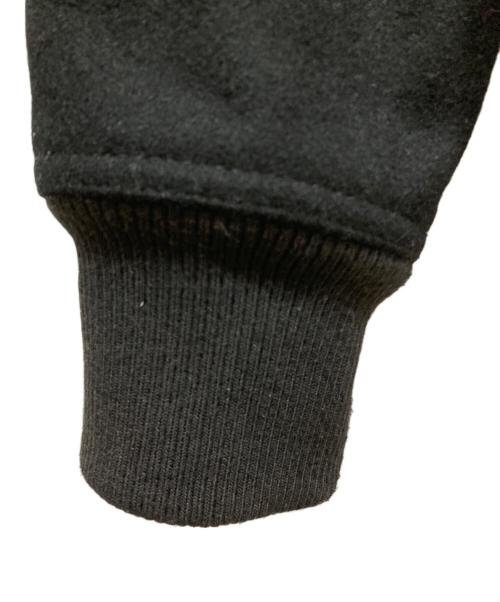 BURBERRY BLACK LABEL（バーバリーブラックレーベル）BURBERRY BLACK LABEL (バーバリーブラックレーベル) ラビットファーブルゾン ブラック サイズ:SIZE Mの古着・服飾アイテム