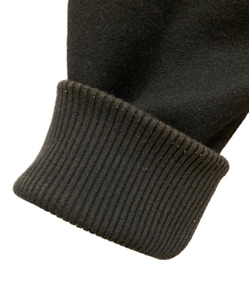 BURBERRY BLACK LABEL（バーバリーブラックレーベル）BURBERRY BLACK LABEL (バーバリーブラックレーベル) ラビットファーブルゾン ブラック サイズ:SIZE Mの古着・服飾アイテム