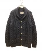 INVERALLANインバーアラン）の古着「6A Shawl Collar Cardigan」｜ネイビー