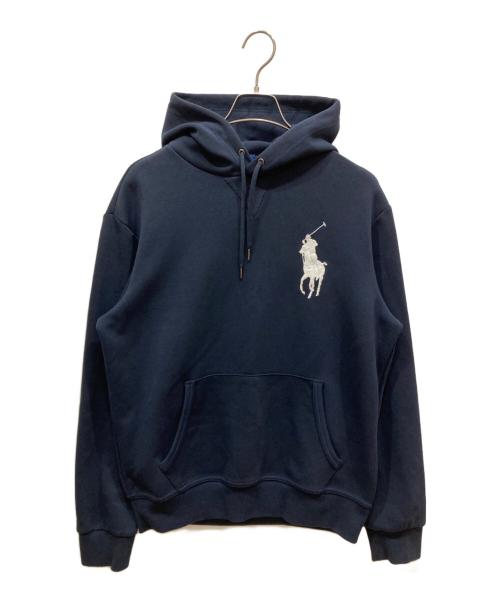 POLO RALPH LAUREN（ポロ・ラルフローレン）POLO RALPH LAUREN (ポロ・ラルフローレン) ビックポニープルオーバーパーカー ネイビー サイズ:SIZE Mの古着・服飾アイテム