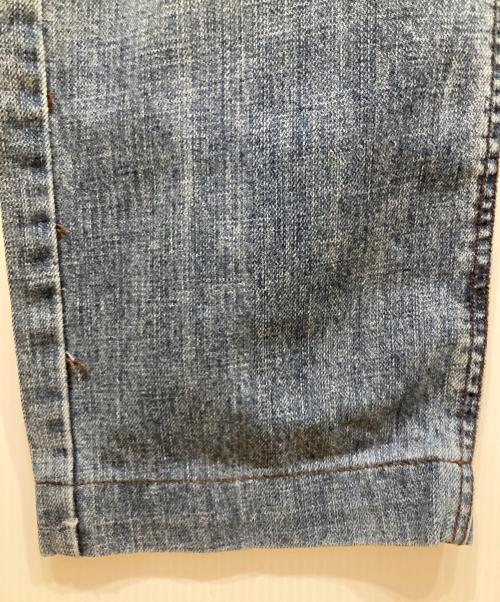 DOLCE & GABBANA（ドルチェ＆ガッバーナ）DOLCE & GABBANA (ドルチェ＆ガッバーナ) クラッシュデニムパンツ インディゴ サイズ:48の古着・服飾アイテム