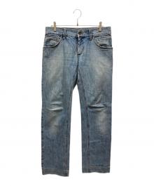 DOLCE & GABBANA（ドルチェ＆ガッバーナ）の古着「デニムパンツ」｜インディゴ