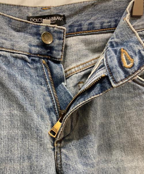 DOLCE & GABBANA（ドルチェ＆ガッバーナ）DOLCE & GABBANA (ドルチェ＆ガッバーナ) デニムパンツ インディゴ サイズ:48の古着・服飾アイテム