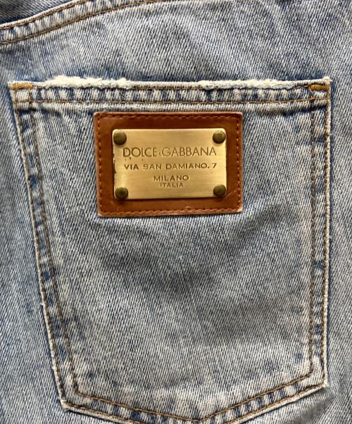 DOLCE & GABBANA（ドルチェ＆ガッバーナ）DOLCE & GABBANA (ドルチェ＆ガッバーナ) デニムパンツ インディゴ サイズ:48の古着・服飾アイテム