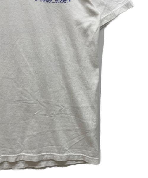 stussy（ステューシー）stussy (ステューシー) プリントTシャツ ホワイト サイズ:Sの古着・服飾アイテム