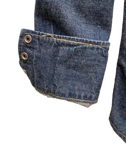 WAREHOUSE（ウエアハウス）WAREHOUSE (ウエアハウス) デニムウエスタンシャツ インディゴ サイズ:SIZE 38の古着・服飾アイテム