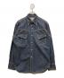 WAREHOUSE（ウエアハウス）の古着「デニムウエスタンシャツ」｜インディゴ