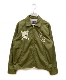 BUZZ RICKSON'S（バズリクソンズ）の古着「COTTON TOUR JACKET　コットンツアージャケット」｜カーキ