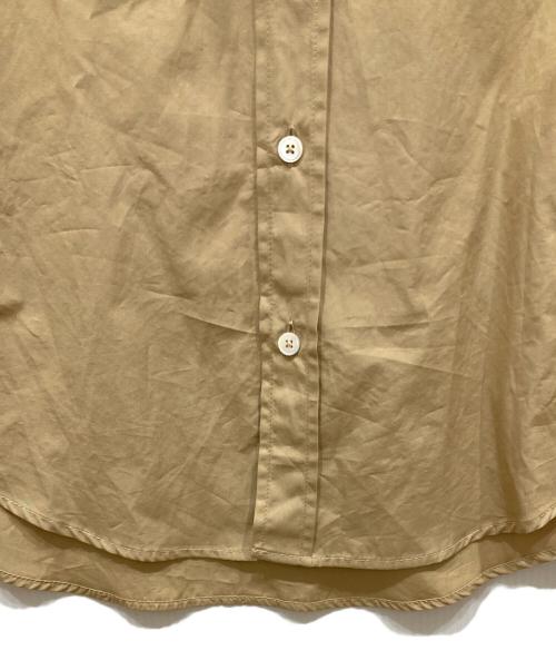 AMI PARIS（アミ パリス）AMI PARIS (アミ パリス) SCARF COLLAR SHIRT　スカーフカラーシャツ ベージュ サイズ:SIZE 38の古着・服飾アイテム