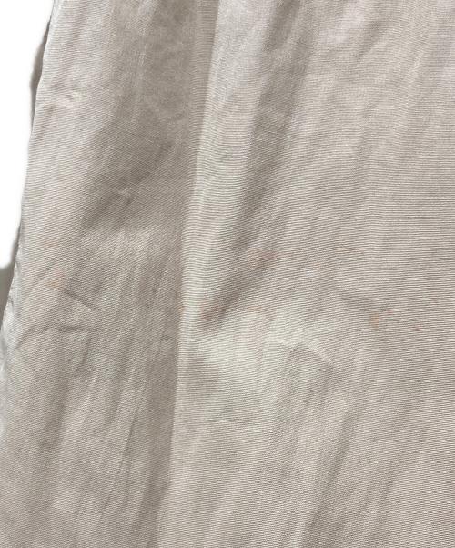 AMI PARIS（アミ パリス）AMI PARIS (アミ パリス) SCARF COLLAR SHIRT　スカーフカラーシャツ ベージュ サイズ:SIZE 38の古着・服飾アイテム