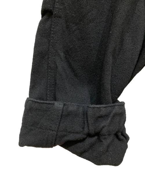 MINEDENIM（マインデニム）MINEDENIM (マインデニム) Shrunk Wool Balmacaan CT ブラック サイズ:2の古着・服飾アイテム