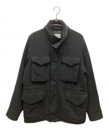 MINEDENIM（マインデニム）の古着「Shrunk Wool Field JKT」｜ブラック