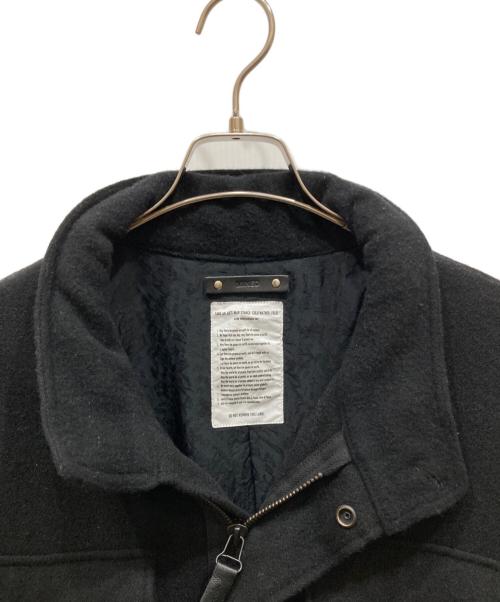 MINEDENIM（マインデニム）MINEDENIM (マインデニム) Shrunk Wool Field JKT ブラック サイズ:2の古着・服飾アイテム