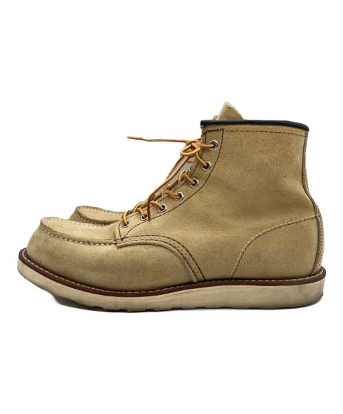 RED WING（レッドウィング）RED WING (レッドウィング) 6inch CLASSIC MOC TOE ブーツ ベージュ サイズ:SIZE 28cmの古着・服飾アイテム