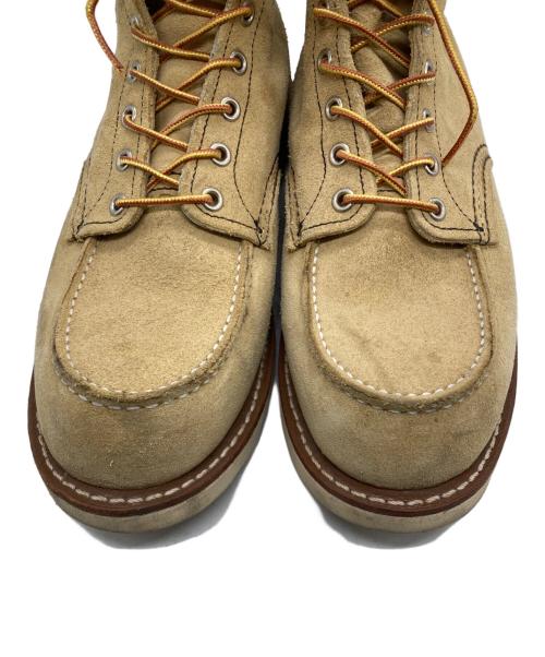 RED WING（レッドウィング）RED WING (レッドウィング) 6inch CLASSIC MOC TOE ブーツ ベージュ サイズ:SIZE 28cmの古着・服飾アイテム