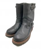 Schottショット）の古着「ENGINEER LONG BOOTS」｜ブラック