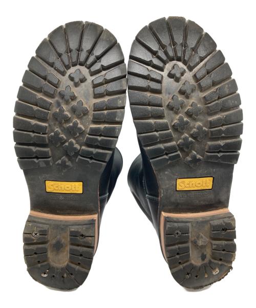 Schott（ショット）Schott (ショット) ENGINEER LONG BOOTS ブラック サイズ:SIZE 27cmの古着・服飾アイテム