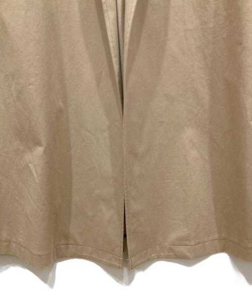 allureville（アルアバイル）allureville (アルアバイル) マルタンガルバックフレアコート ベージュ サイズ:SIZE 1の古着・服飾アイテム