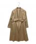 allureville（アルアバイル）の古着「マルタンガルバックフレアコート」｜ベージュ