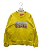 SUPREMEシュプリーム）の古着「Aerial Crewneck」｜イエロー