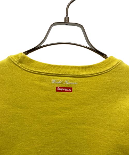 SUPREME（シュプリーム）Supreme (シュプリーム) Aerial Crewneck イエロー サイズ:SIZE Mの古着・服飾アイテム