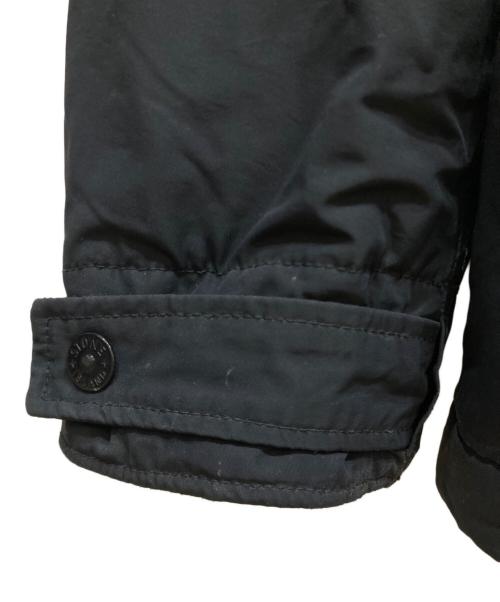 STONE ISLAND（ストーンアイランド）STONE ISLAND (ストーンアイランド) マイクロツイルパデッドフーディブルゾン ブラック サイズ:SIZE Lの古着・服飾アイテム