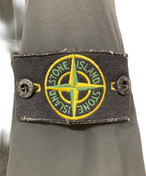 STONE ISLAND（ストーンアイランド）STONE ISLAND (ストーンアイランド) マイクロツイルパデッドフーディブルゾン ブラック サイズ:SIZE Lの古着・服飾アイテム