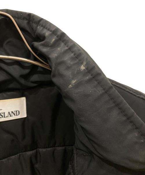 STONE ISLAND（ストーンアイランド）STONE ISLAND (ストーンアイランド) マイクロツイルパデッドフーディブルゾン ブラック サイズ:SIZE Lの古着・服飾アイテム