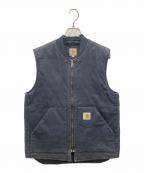 CarHarttカーハート）の古着「CLASSIC VEST」｜ネイビー