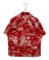 ANATOMICA (アナトミカ) アロハシャツ レッド サイズ:SIZE M：5000円