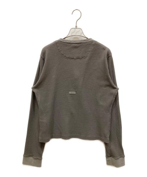 Acne studios（アクネ ストゥディオズ）ACNE STUDIOS (アクネ ストゥディオズ) ロングスリーブTシャツ グレー サイズ:SIZE XLの古着・服飾アイテム