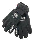 SUPREME×THE NORTH FACEシュプリーム×ザ ノース フェイス）の古着「手袋」｜ブラック