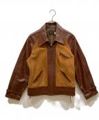 STYLE EYESスタイルアイズ）の古着「レザージャケット」｜ブラウン