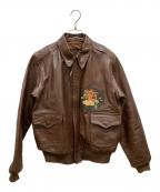J.A.DUBOWデュボウ）の古着「A-2ジャケット」｜ブラウン
