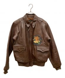 J.A.DUBOW（デュボウ）の古着「A-2ジャケット」｜ブラウン