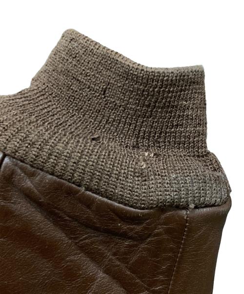 J.A.DUBOW（デュボウ）J.A.DUBOW (デュボウ) A-2ジャケット ブラウン サイズ:40の古着・服飾アイテム