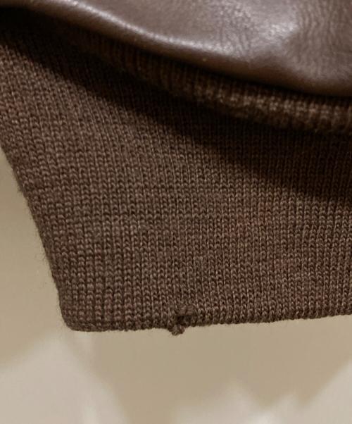 J.A.DUBOW（デュボウ）J.A.DUBOW (デュボウ) A-2ジャケット ブラウン サイズ:40の古着・服飾アイテム