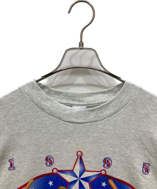 SALEM SPORTSWEAR（サレム スポーツウェア）Salem Sportswear (サレム スポーツウェア) プリントTシャツ グレー サイズ:Ⅼの古着・服飾アイテム