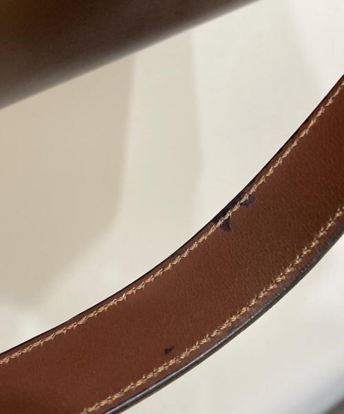 CELINE（セリーヌ）CELINE (セリーヌ) レザートートバッグ ブラウンの古着・服飾アイテム