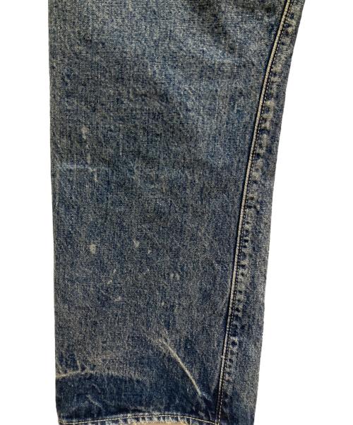 SUGAR CANE（シュガーケーン）SUGAR CANE (シュガーケーン) クラッシュ加工デニムパンツ インディゴ サイズ: 91cm (W36)の古着・服飾アイテム