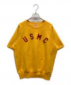 THE REAL McCOY'Sザ・リアルマッコイズ）の古着「MILITARY S/S SWEATSHIRT」｜イエロー