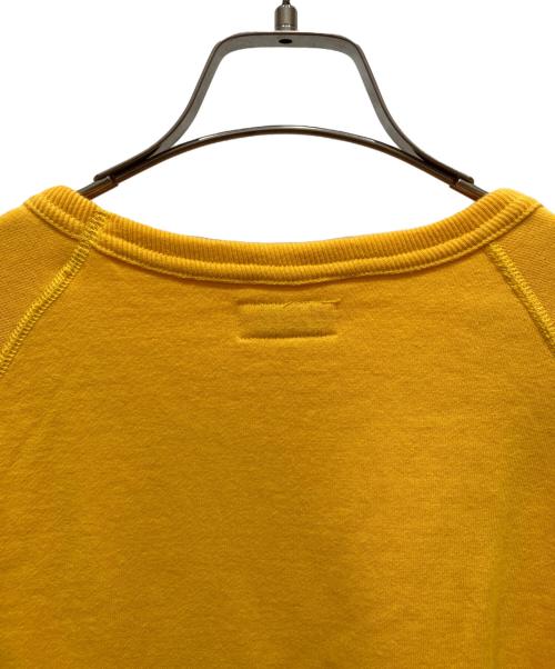 THE REAL McCOY'S（ザ・リアルマッコイズ）THE REAL McCOY'S (ザ・リアルマッコイズ) MILITARY S/S SWEATSHIRT イエロー サイズ:SIZE Lの古着・服飾アイテム