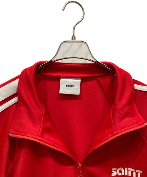 SAINT MICHAEL（セントマイケル）SAINT MICHAEL (セントマイケル) TRACK JACKET レッド サイズ:Ⅼの古着・服飾アイテム