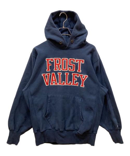 Champion REVERSE WEAVE（チャンピオン リバース ウィーブ）Champion REVERSE WEAVE (チャンピオン リバース ウィーブ) プルオーバーパーカー ネイビー サイズ:XLの古着・服飾アイテム