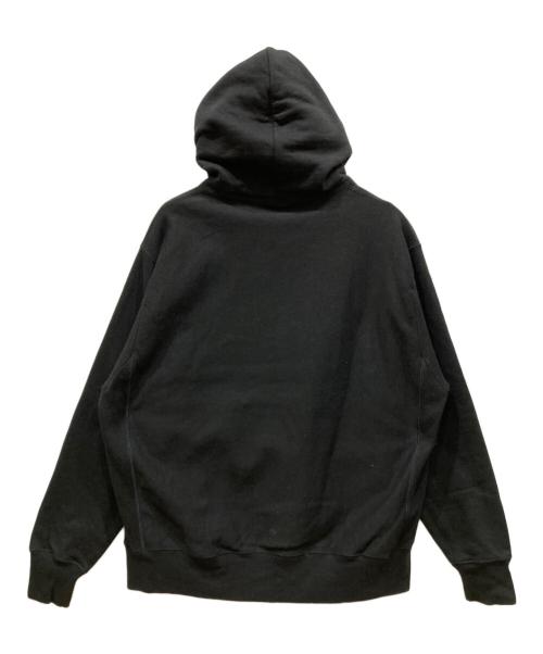 Champion REVERSE WEAVE（チャンピオン リバース ウィーブ）Champion REVERSE WEAVE (チャンピオン リバース ウィーブ) プルオーバーパーカー ブラック サイズ:Ⅼの古着・服飾アイテム