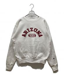 Champion（チャンピオン）の古着「クルーネックスウェット」｜アイボリー