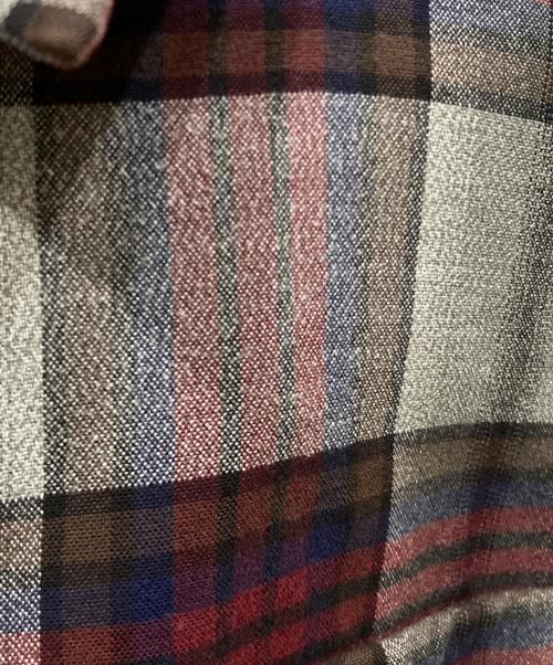 POLO RALPH LAUREN（ポロ・ラルフローレン）POLO RALPH LAUREN (ポロ・ラルフローレン) オンブレチェックシャツ グレー×レッド サイズ:XLの古着・服飾アイテム